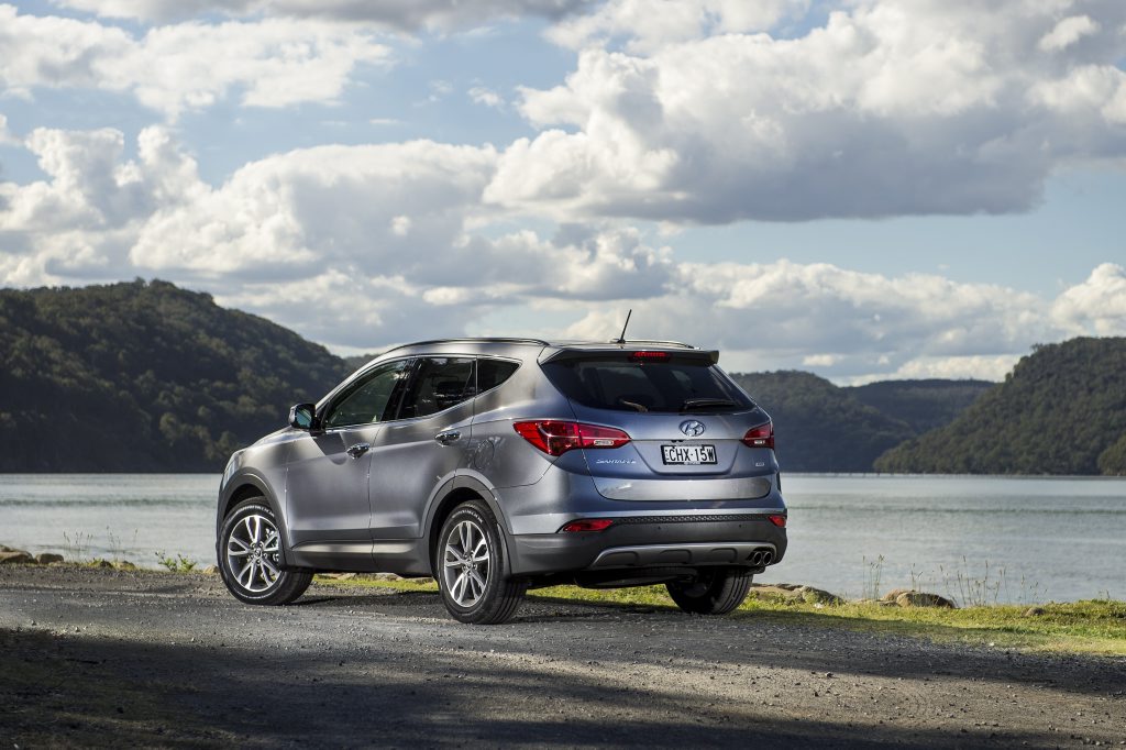 The Hyundai Santa Fe. The Hyundai Santa Fe.